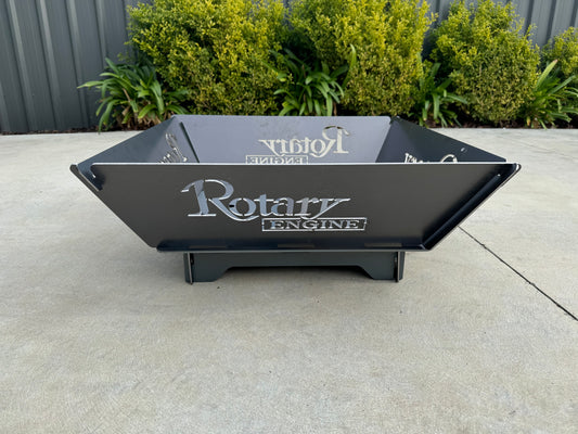 Mazda Rotary Engine Fire Pit Collapsible Made With Australian Steel