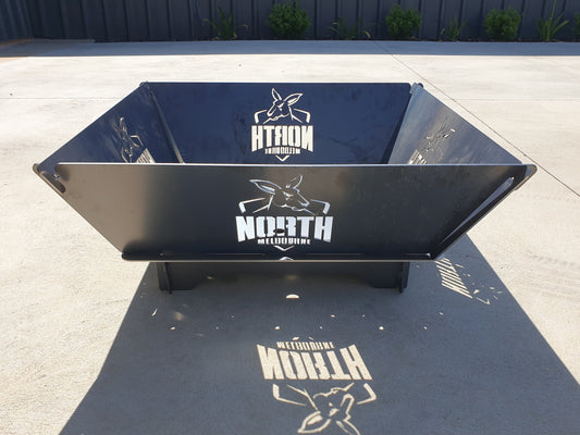 North Melbourne Fire Pit Collapsible Made With Australian Steel