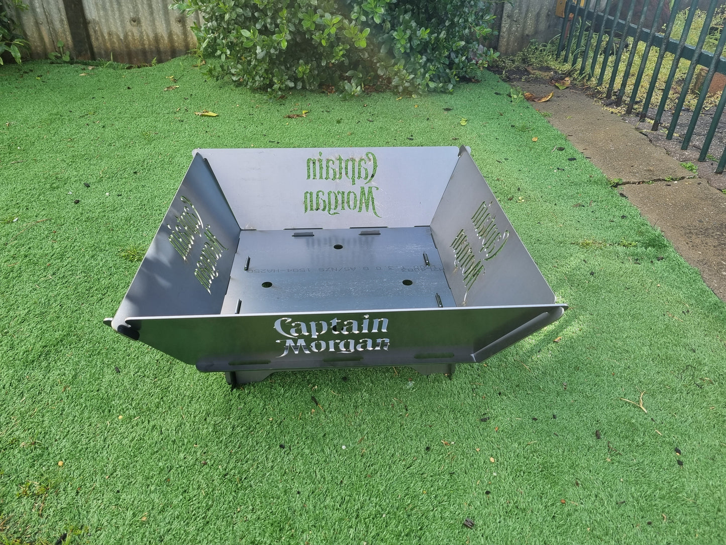 Captain Morgan Fire Pit Collapsible Made With Australian Steel