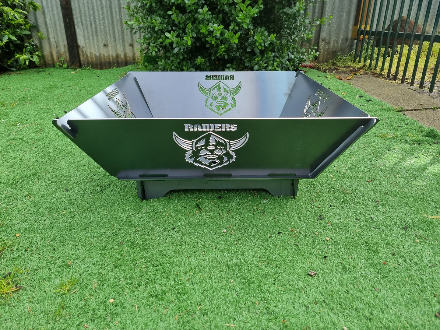 Canberra Raiders NRL Fire Pit Collapsible Made With Australian Steel