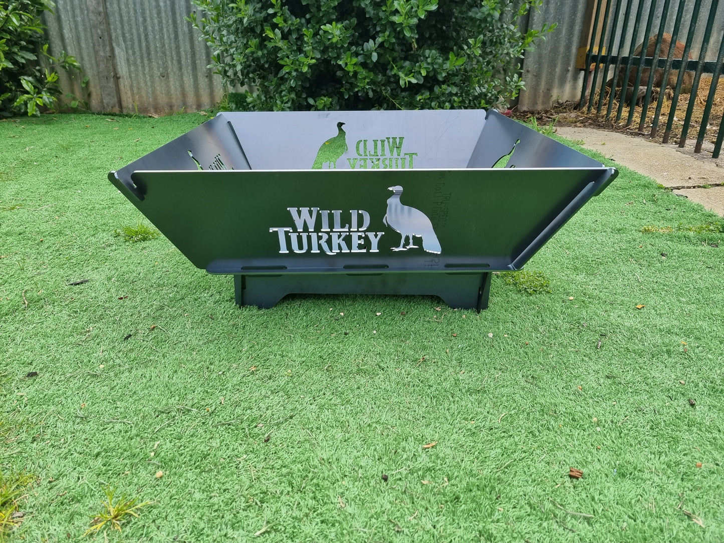 Wild Turkey Fire Pit Collapsible Made With Australian Steel