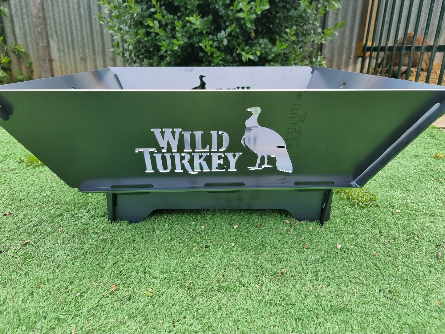 Wild Turkey Fire Pit Collapsible Made With Australian Steel