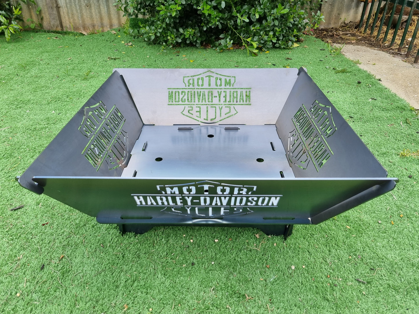 Harley Davidson Fire Pit Collapsible Made With Australian Steel