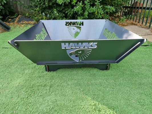 Hawthorn Hawks Fire Pit Collapsible Made With Australian Steel