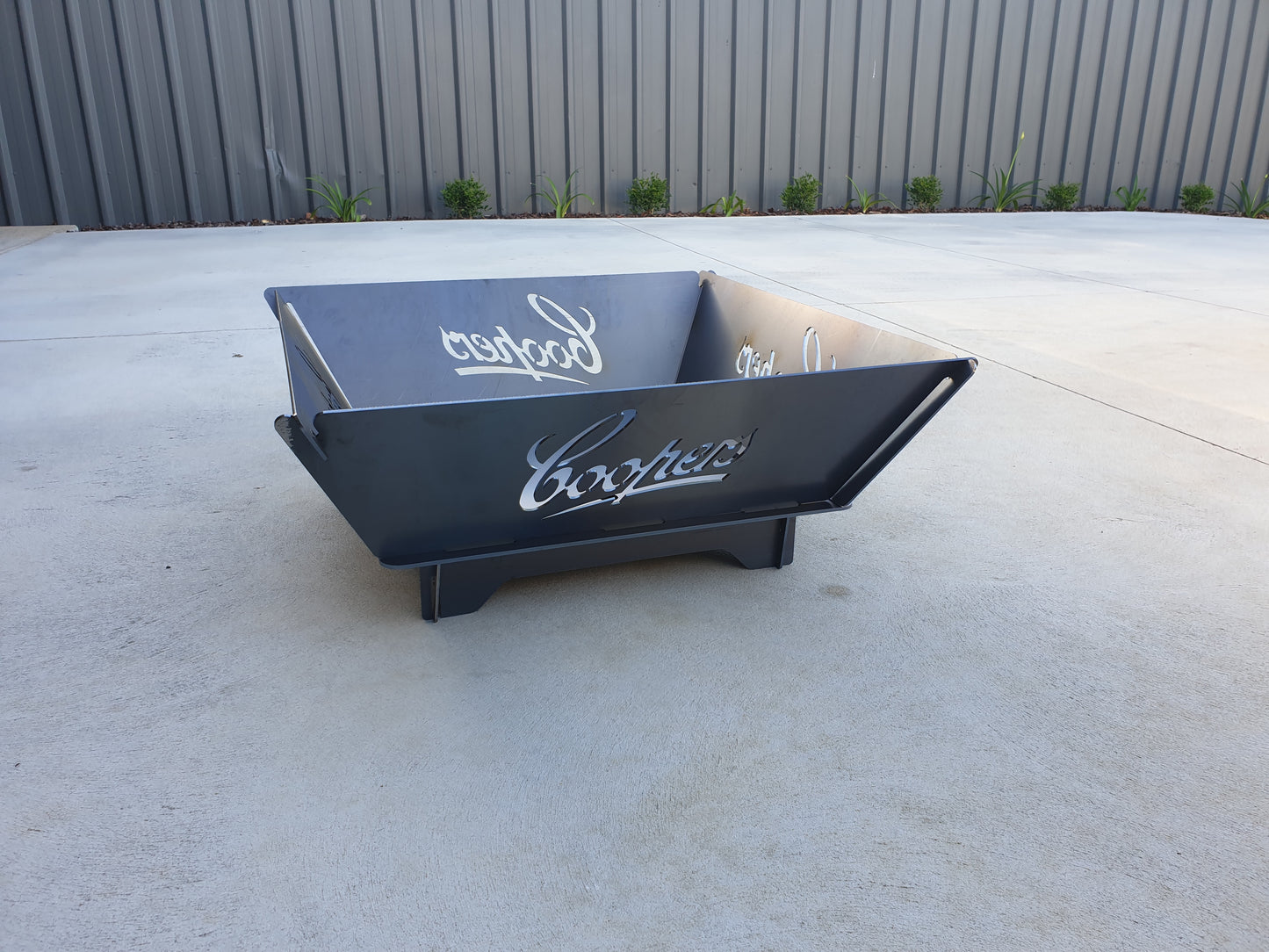 Coopers Fire Pit Collapsible Made With Australian Steel