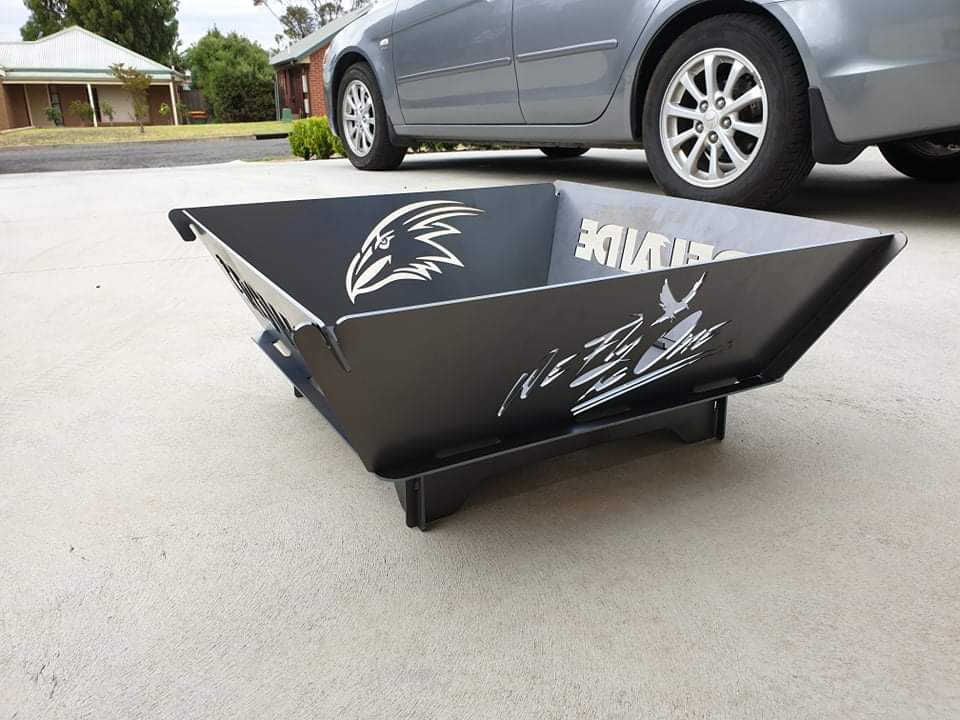 Adelaide Crows Fire Pit Collapsible Made With Australian Steel