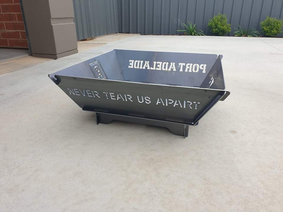 Port Adelaide Fire Pit Collapsible Made With Australian Steel